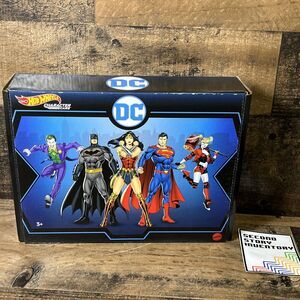 Mattel Hot Wheels DC Character Cars Set